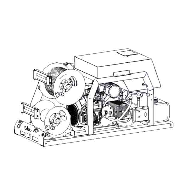 Petrol Jetter Drain Cleaner – Class B –  Canopy Ute Pack