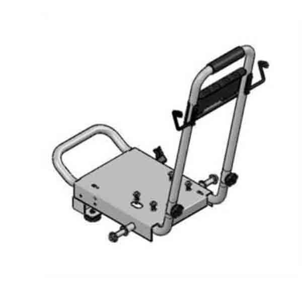 Trolley 2 Wheel Stainless Large