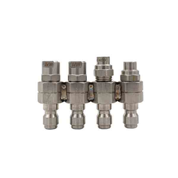 JROD Multi-Nozzle Holder for Softwash with Nozzles – SS