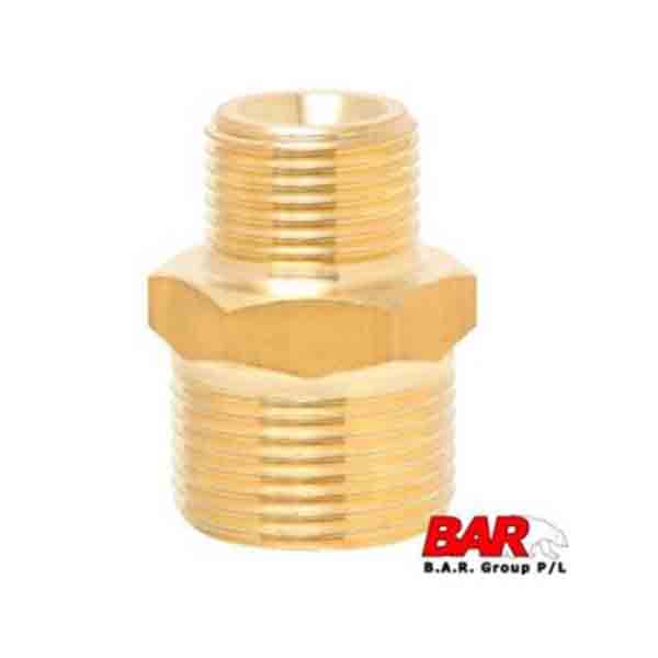 3/8" Bsp Male Threaded Nipple - M22